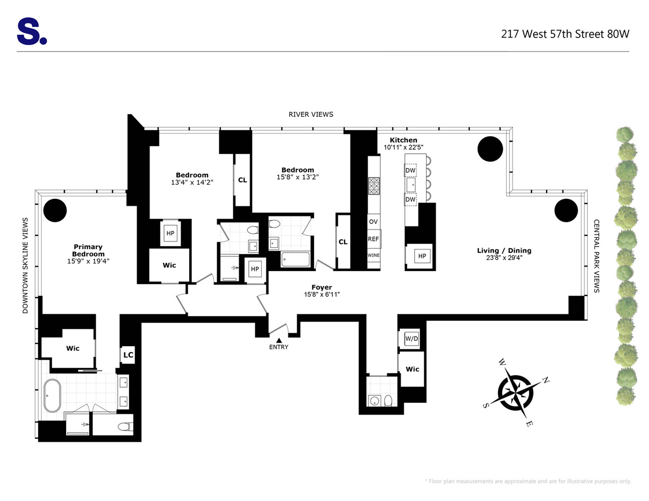 217 W 57TH Street 80W