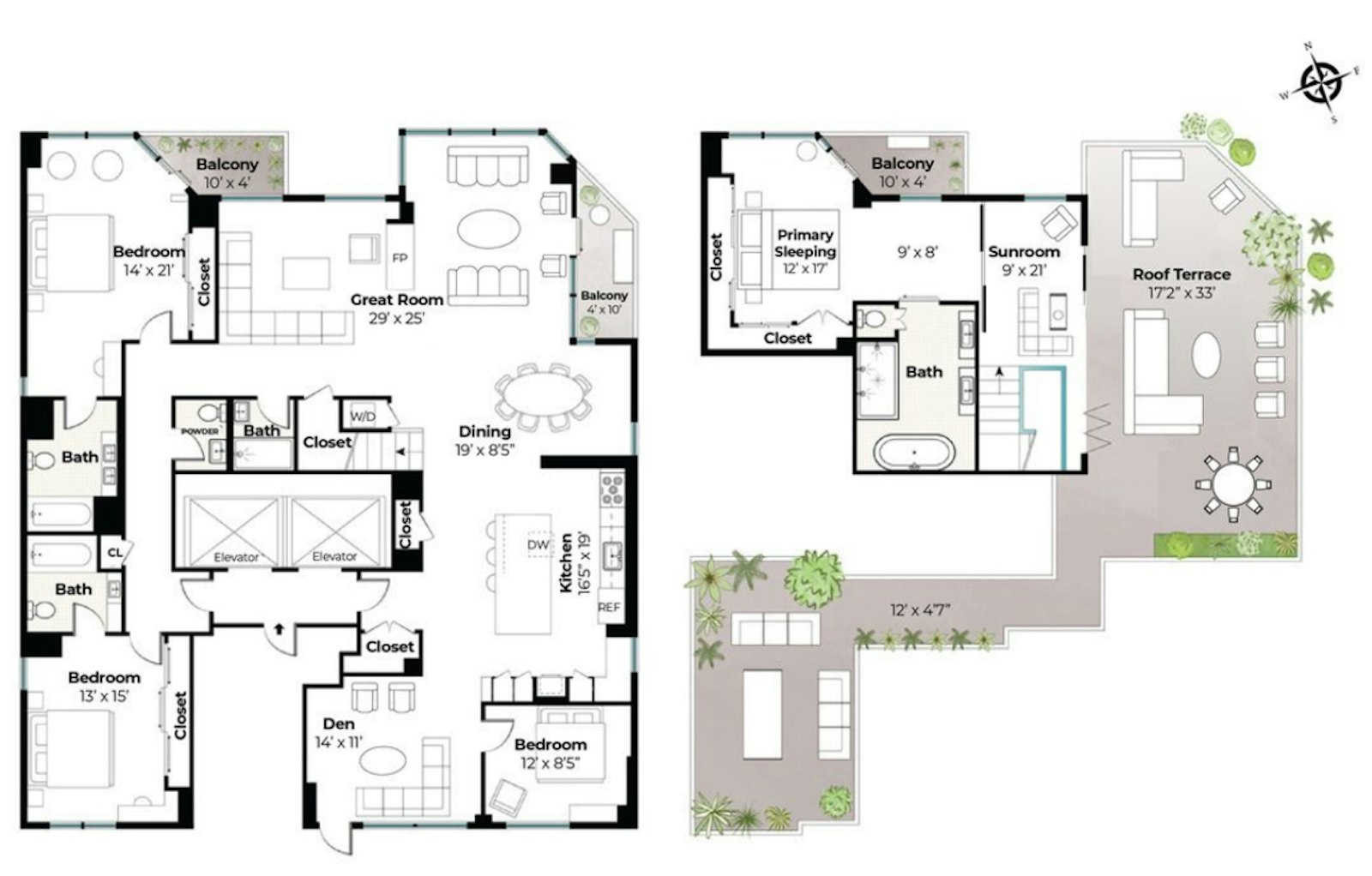 22 West 66th Street PH2526